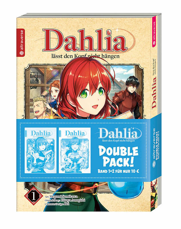 Dahlia lässt den Kopf nicht hängen Double Pack 01 & 02 (Megumi Sumikawa)