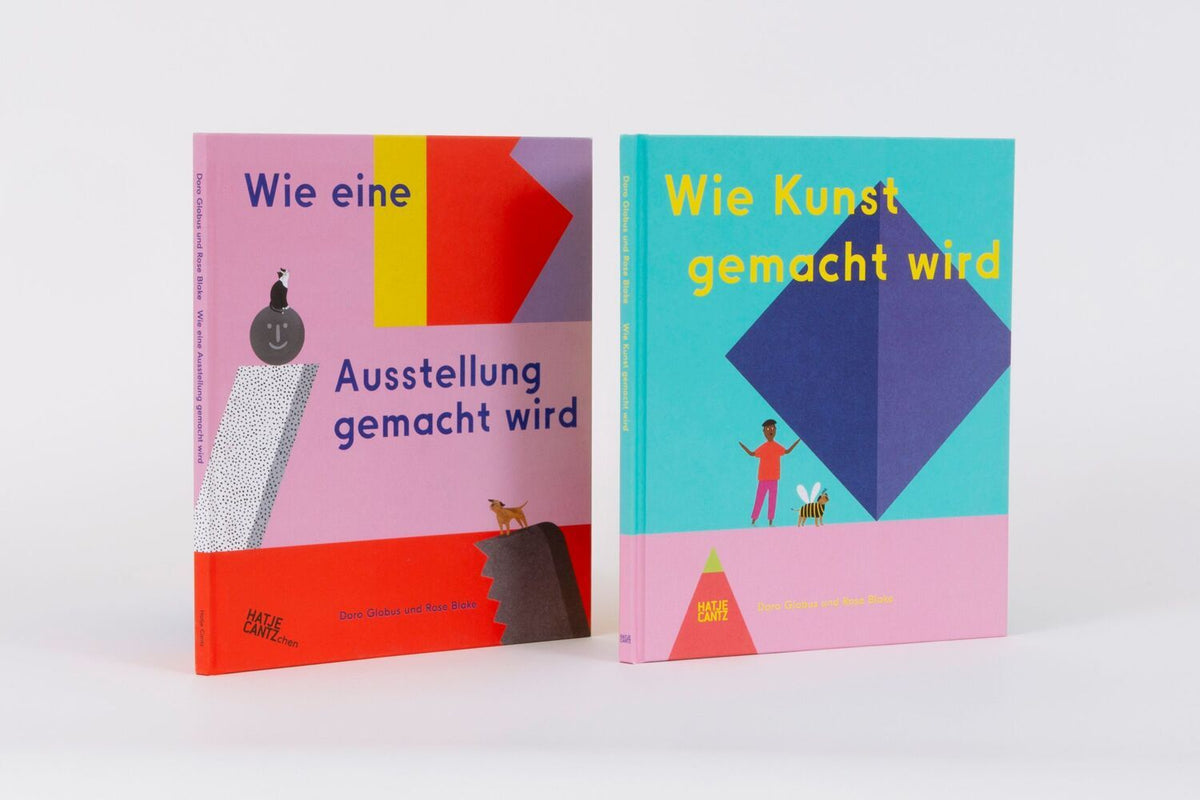 Wie Kunst & Ausstellungen gemacht werden - Zwei inspirierende Kinderbücher über Kunst & Museen im Set für kreative Entdecker ab 6 Jahren, 2 Teile (Doro Globus)