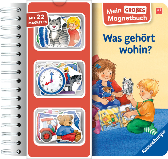 Mein großes Magnetbuch - Was gehört wohin? (Irmgard Eberhard)