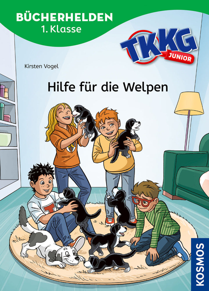 TKKG Junior, Bücherhelden 1. Klasse, Hilfe für die Welpen (Kirsten Vogel)