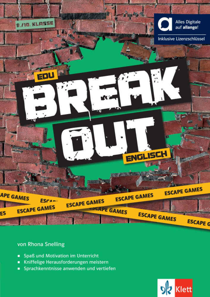 Edu Breakout Englisch - Hybride Ausgabe allango, m. 1 Beilage (Rhona Snelling)