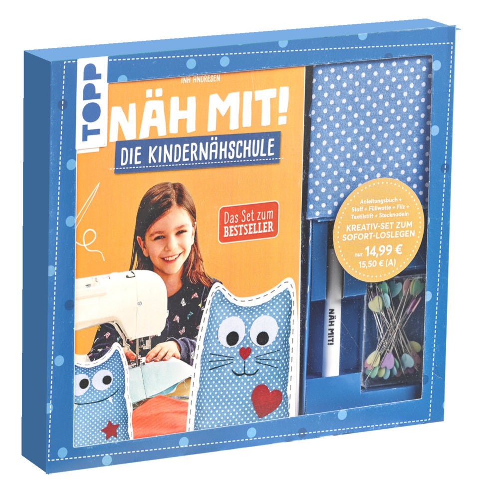 Kreativ-Set: Näh mit! Die Kindernähschule (Ina Andresen)