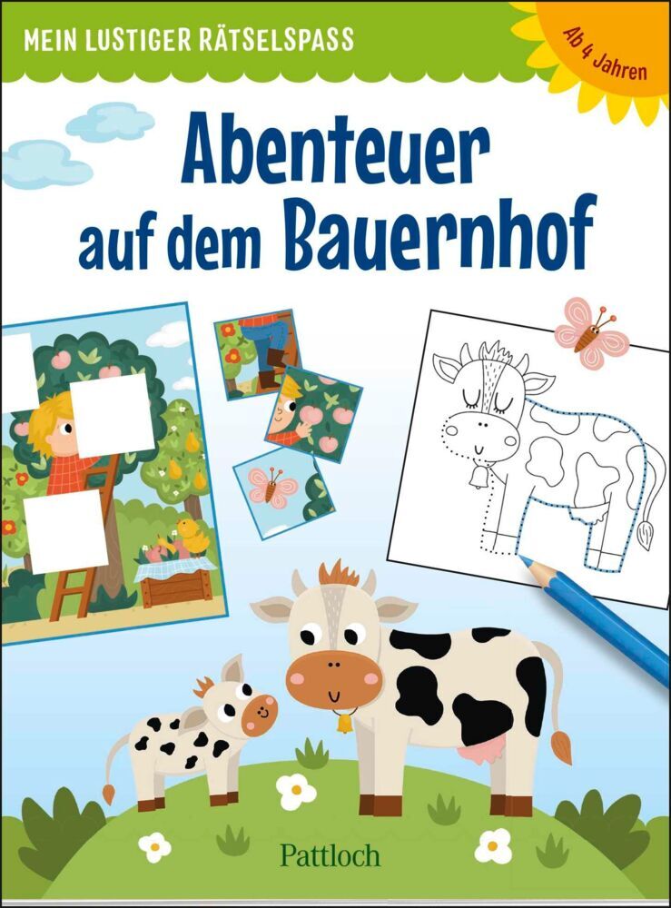 Mein lustiger Rätselspaß - Abenteuer auf dem Bauernhof (Pattloch Verlag)