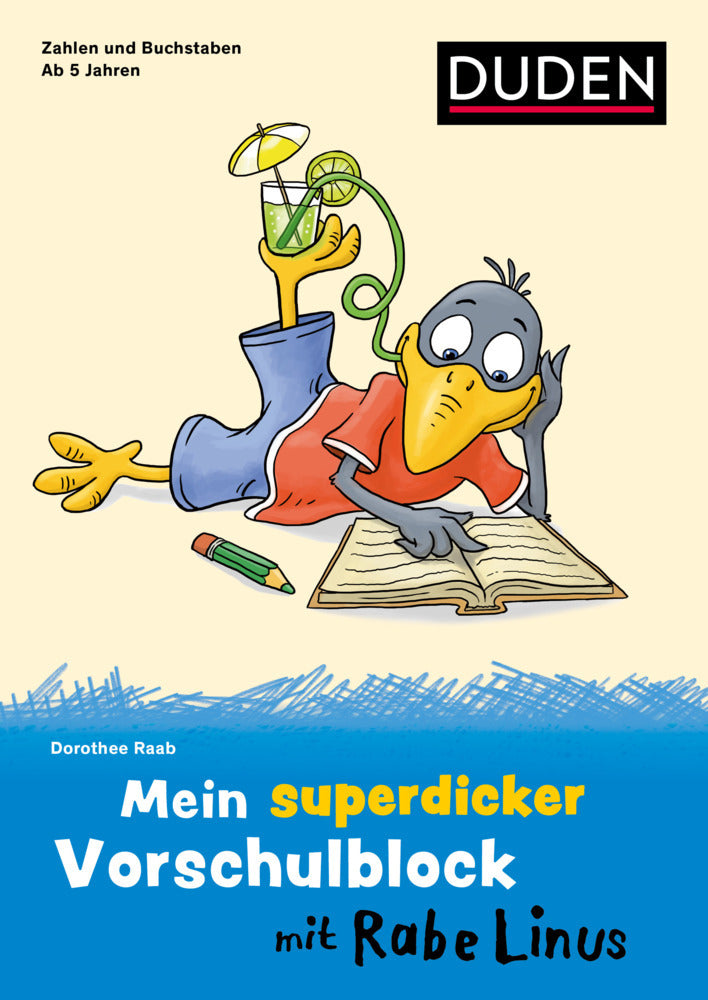 Mein superdicker Vorschulblock mit Rabe Linus (Dorothee Raab)