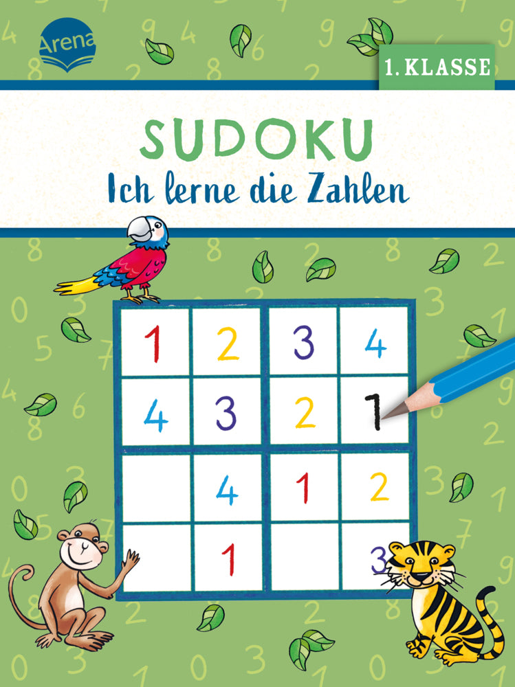 Sudoku. Ich lerne die Zahlen (1. Klasse) (Holger Geßner)