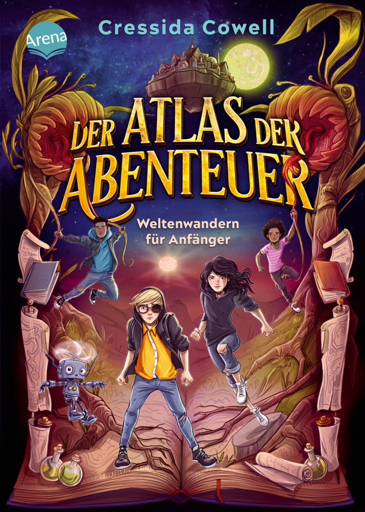 Der Atlas der Abenteuer. Weltenwandern für Anfänger (Cressida Cowell)
