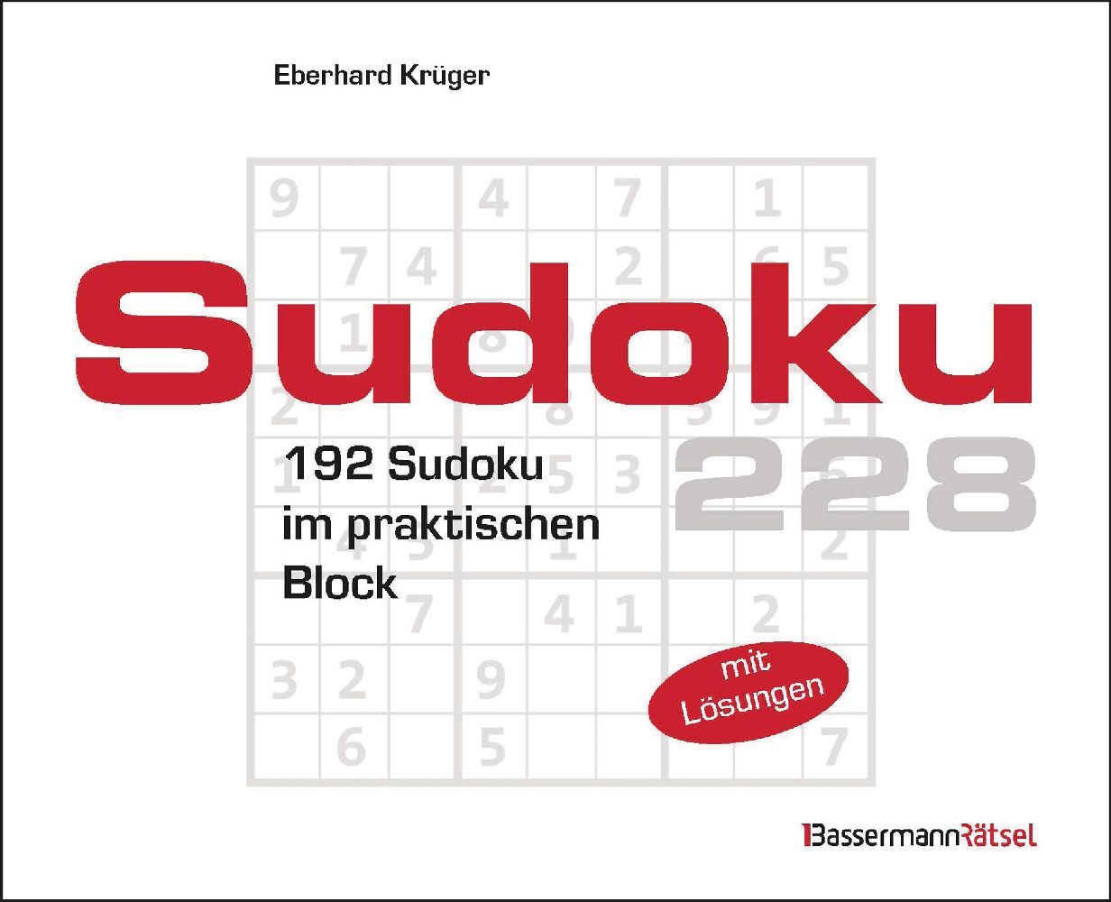 Sudokublock 228 (Eberhard Krüger)