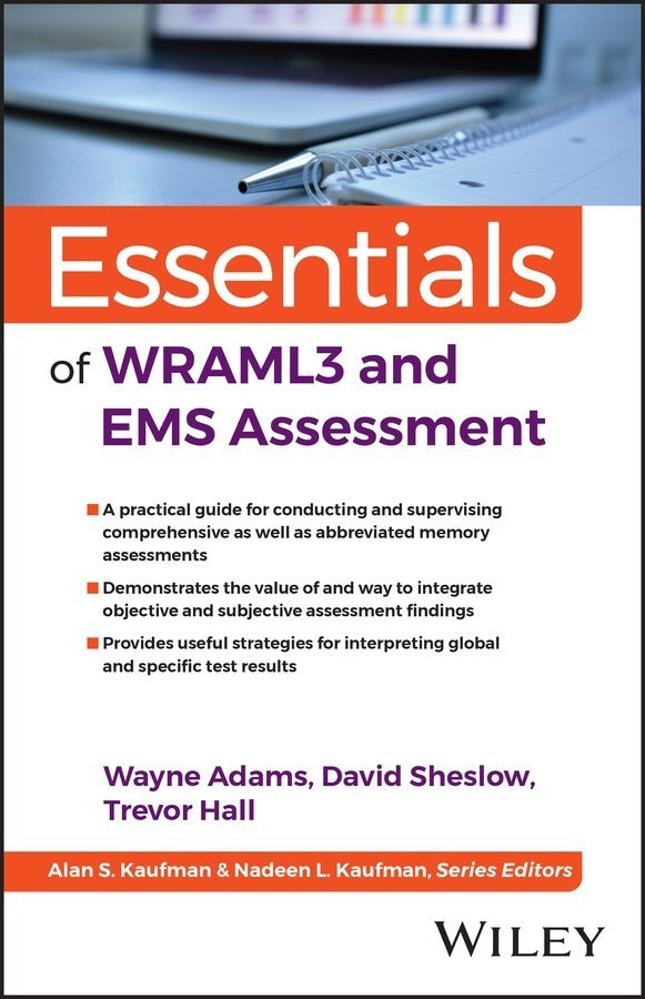 Essentials of WRAML3 and EMS Assessment (Wayne Adams)
