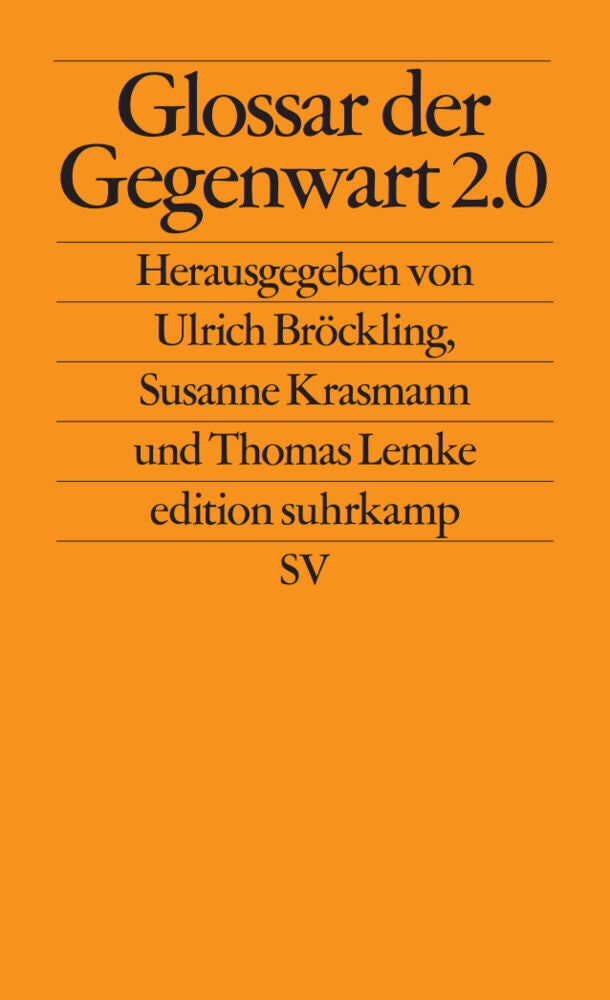 Glossar der Gegenwart 2.0 (Ulrich Bröckling)