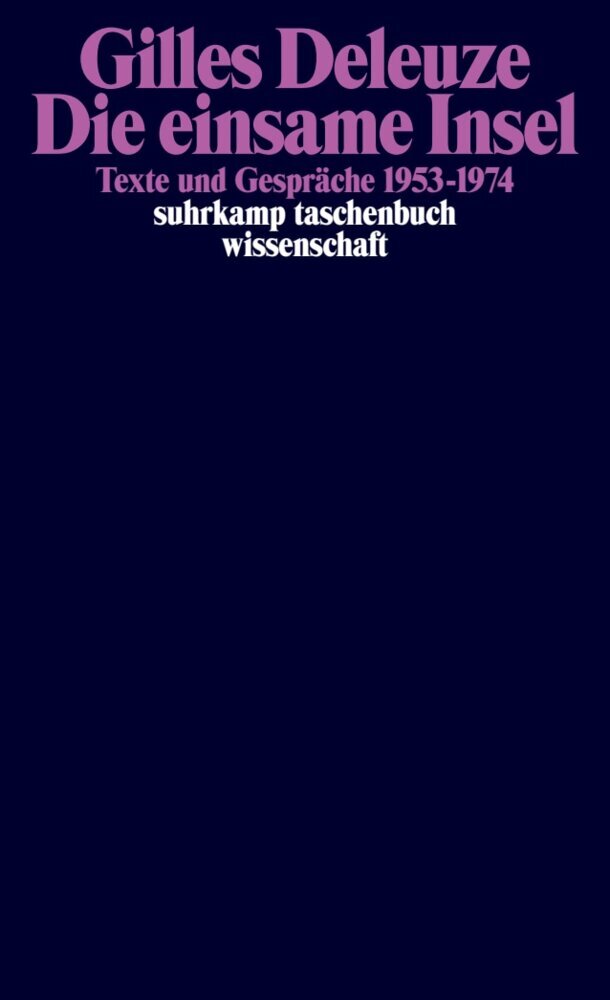 Die einsame Insel (Gilles Deleuze)