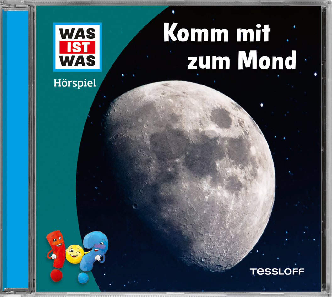 WAS IST WAS Hörspiel. Komm mit zum Mond, Audio-CD (Nele Wehrmann)