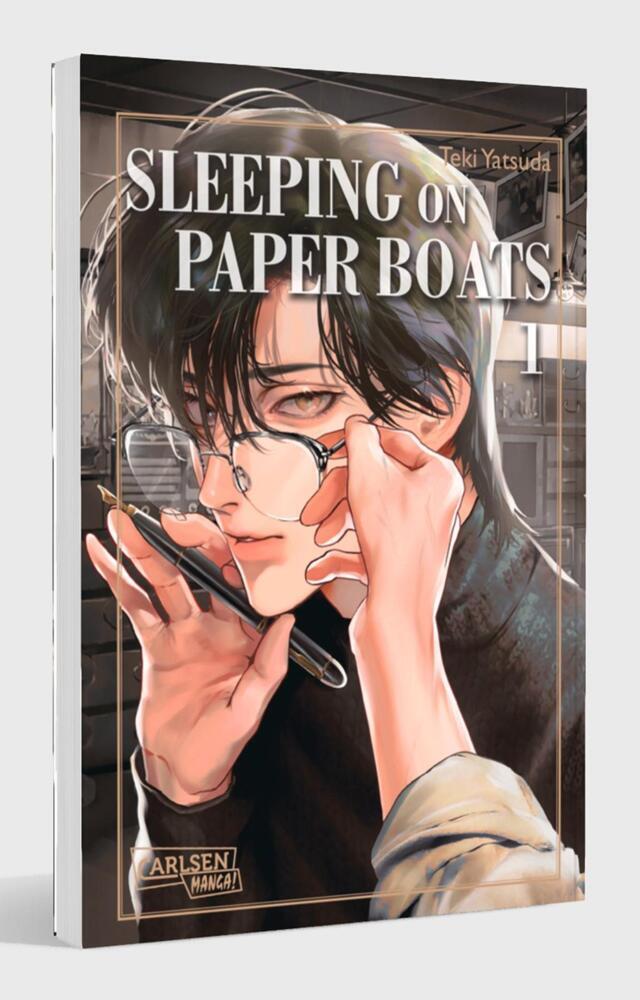 Sleeping on Paper Boats 1 (Teki Yatsuda)