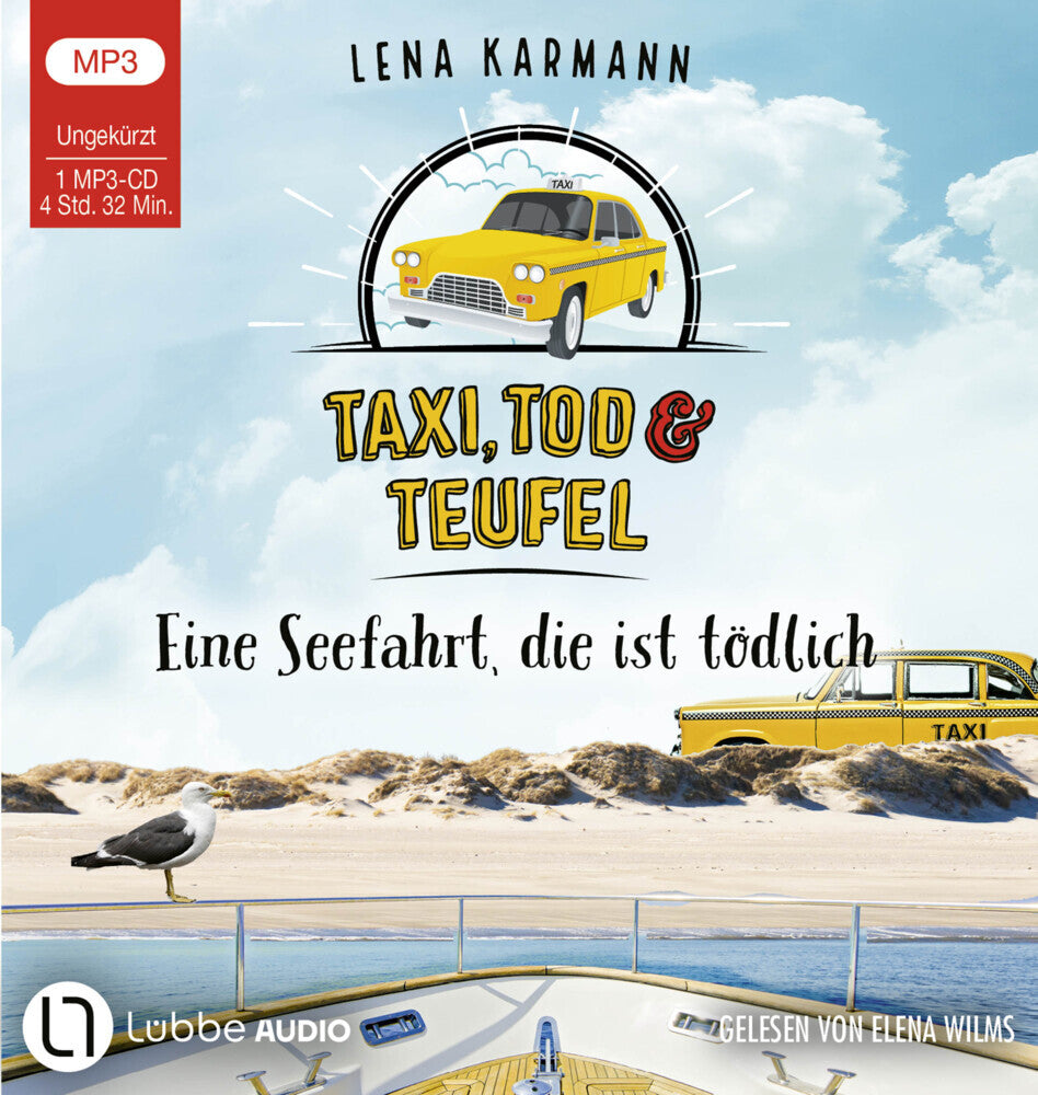 Taxi, Tod und Teufel - Eine Seefahrt, die ist tödlich, 1 Audio-CD, 1 MP3 (Lena Karmann)