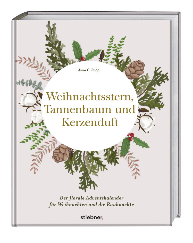 Weihnachtsstern, Tannenbaum und Kerzenduft (Anna C. Rupp)