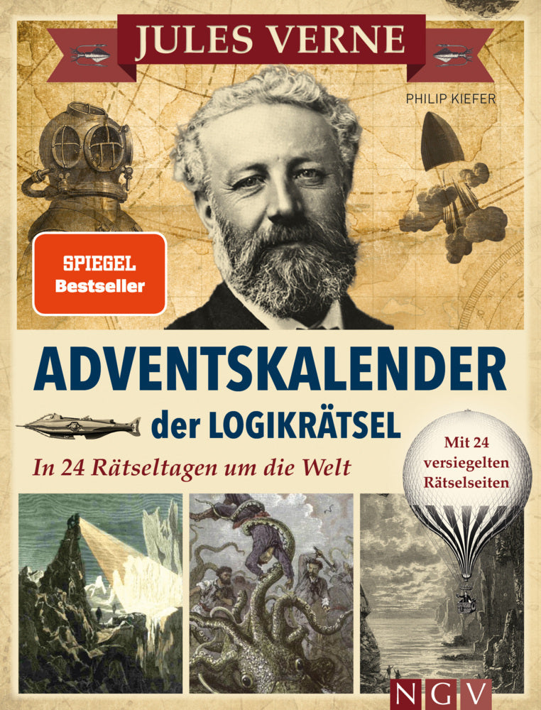Jules Verne Adventskalender der Logikrätsel (Philip Kiefer)