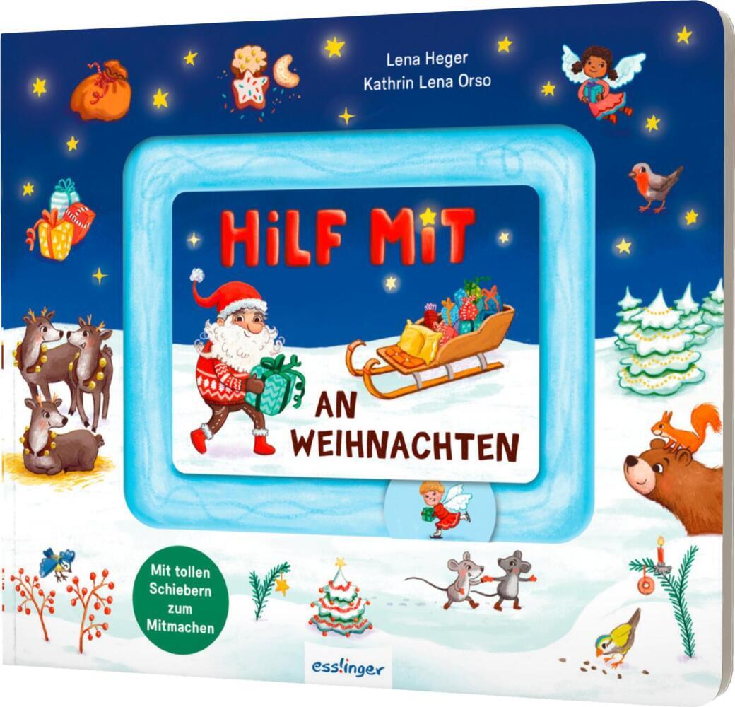 Meine Schiebebahn-Pappe: Hilf mit an Weihnachten (Kathrin Lena Orso)
