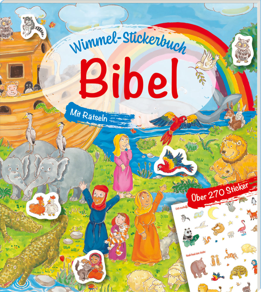 Wimmel-Stickerbuch Bibel (Melissa Schirmer)