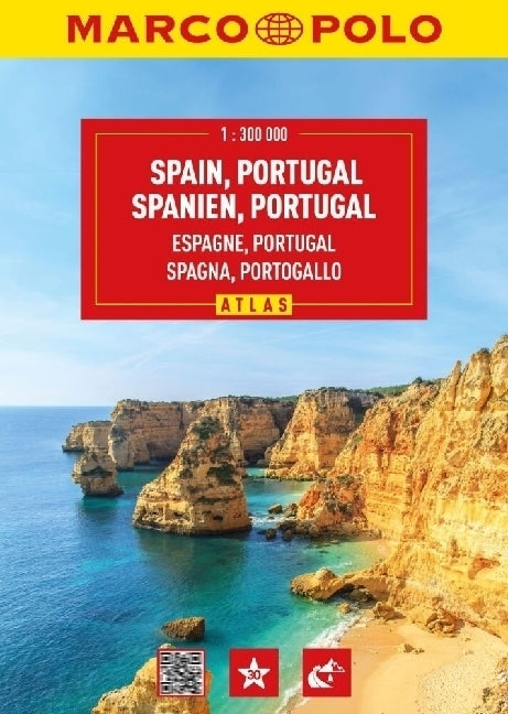 MARCO POLO Reiseatlas Spanien, Portugal 1:300.000 (Marco Polo Verlag)