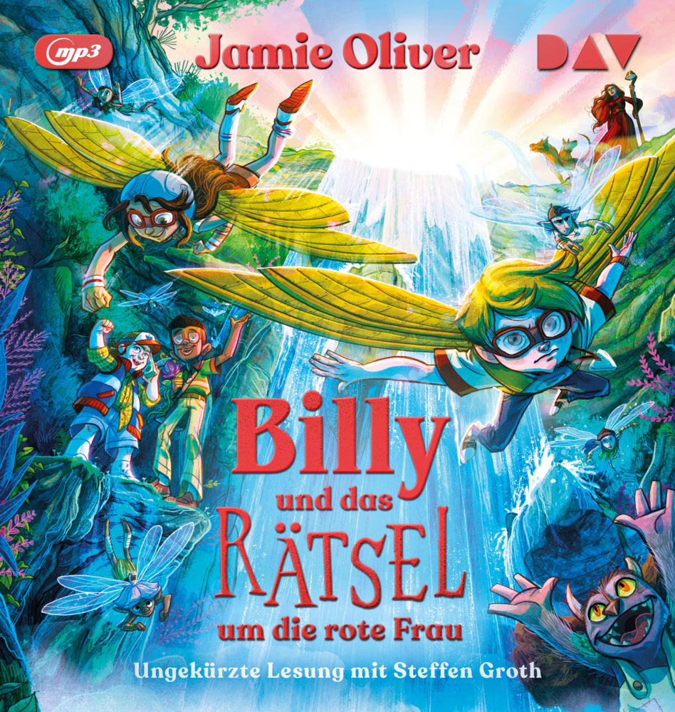 Billy und das Rätsel um die rote Frau (Teil 2), 1 Audio-CD, 1 MP3 (Jamie Oliver)