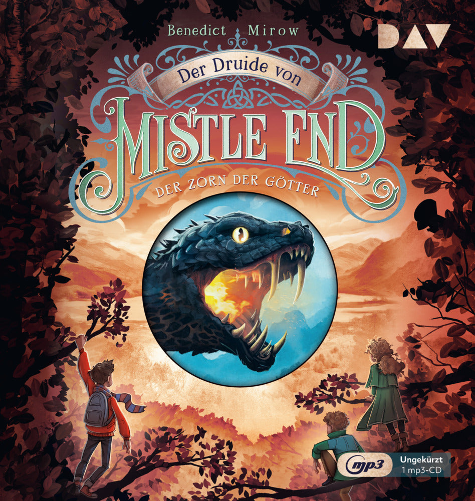 Der Druide von Mistle End - Teil 2: Der Zorn der Götter, 1 Audio-CD, 1 MP3 (Benedict Mirow)
