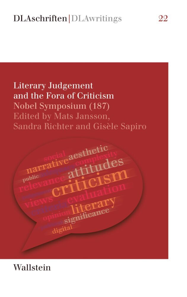 Literary Judgement and the Fora of Criticism (Mats Jansson)