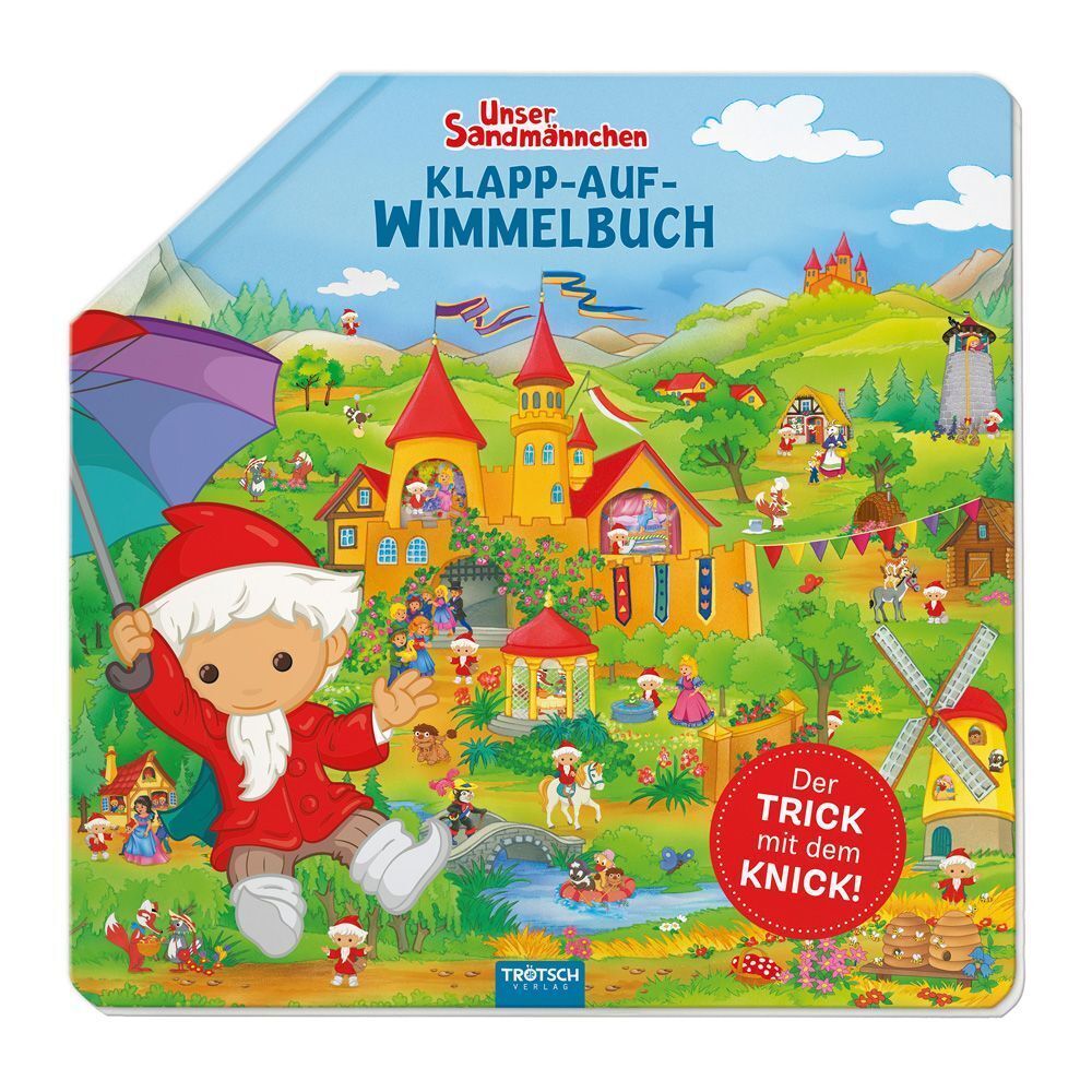 Trötsch Unser Sandmännchen Klapp-auf-Wimmelbuch Pappenbuch (Trötsch Verlag Gmbh & Co.Kg)