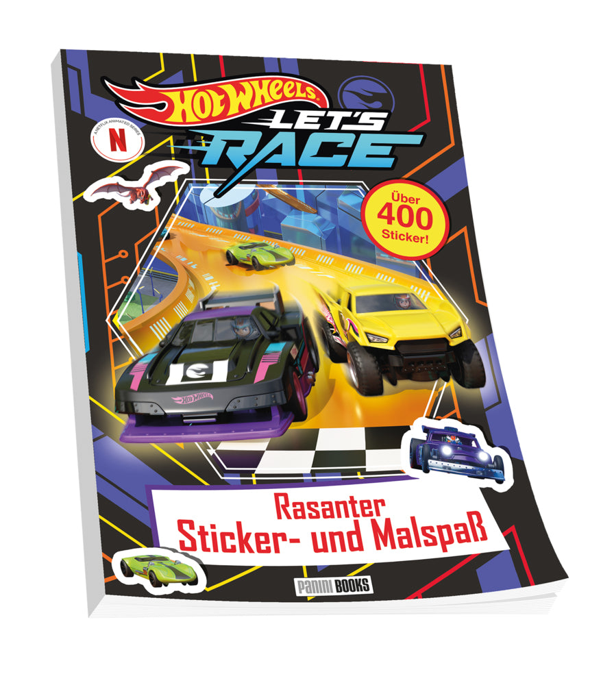 Hot Wheels(TM) Let's Race: Rasanter Sticker- und Malspaß (Panini)