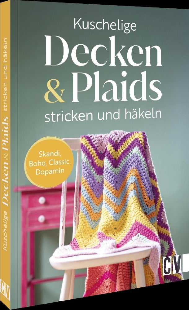 Kuschelige Decken und Plaids stricken und häkeln (Emma Kaspar)