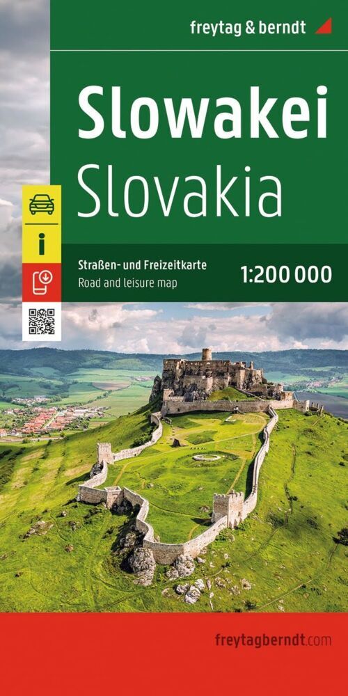 freytag & berndt Straßenkarte Slowakei 1:200.000