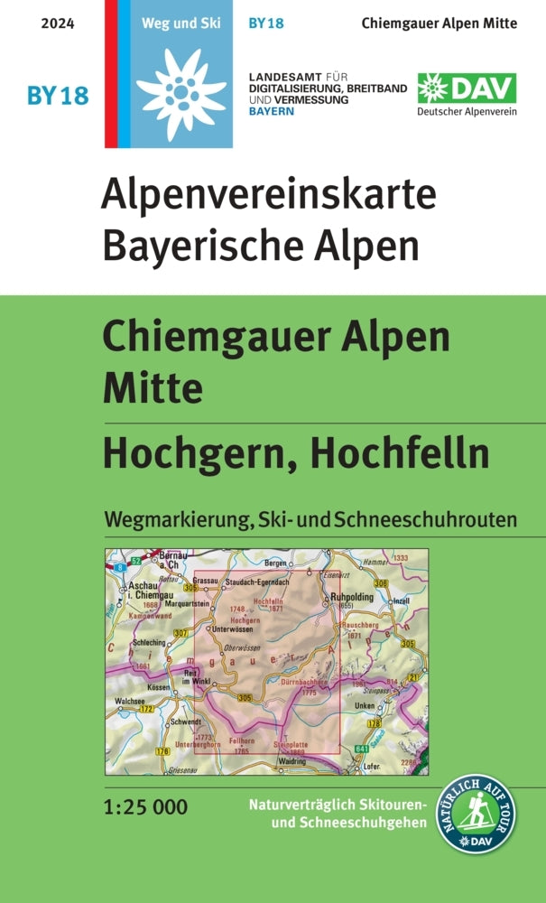 Chiemgauer Alpen Mitte, Hochgern, Hochfelln (Deutscher Alpenverein E.V.)