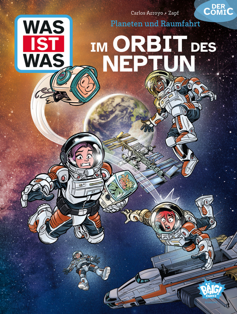 WAS IST WAS Comic - Planeten und Raumfahrt - Im Orbit des Neptun (Zapf)