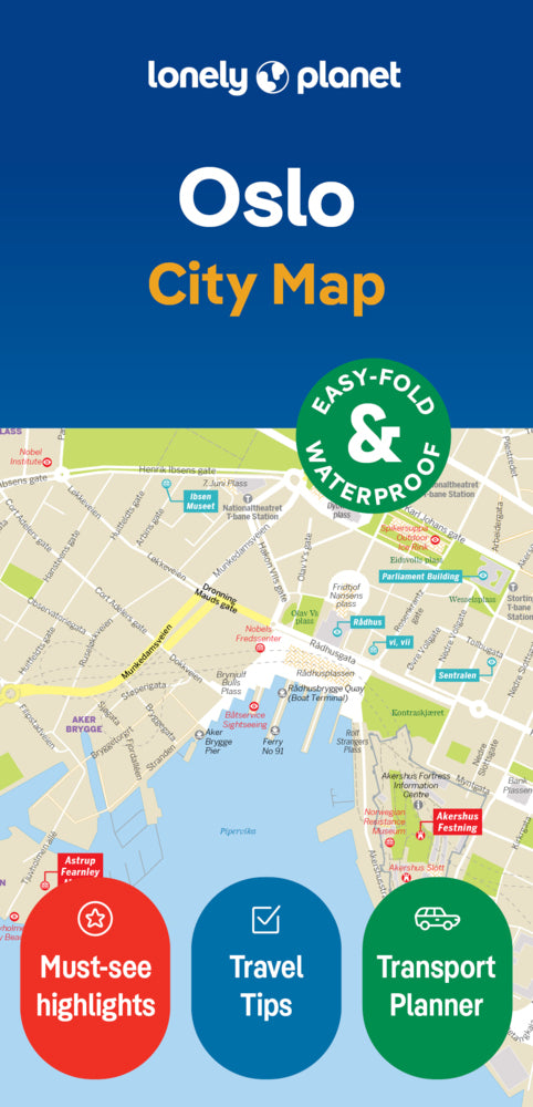 Lonely Planet Oslo City Map (Lonely Planet)