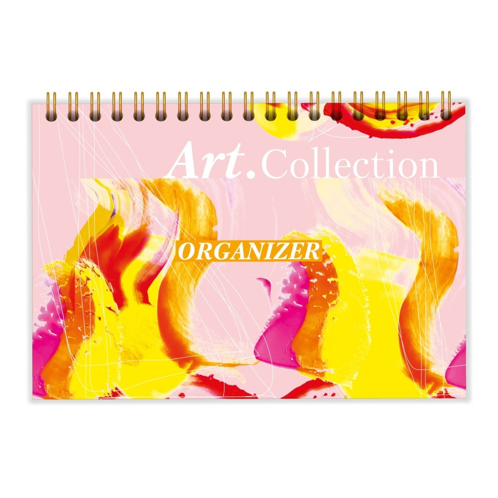 Tischkalender 2024/2025 Der ideale Tisch-Organizer ohne Datum mit stabilem Hardcover und Spiralbindung aus der Art.Collection von Stay Inspired (Lisa Wirth)