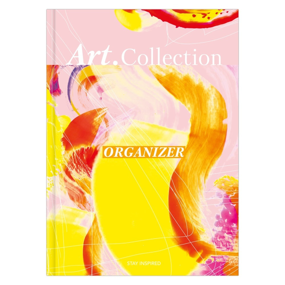 Terminplaner 2024/2025: Der ideale Terminkalender ohne Datum mit stabilem Hardcover. Organizer, Buchplaner aus der Art.Collection von Stay Inspired (Lisa Wirth)