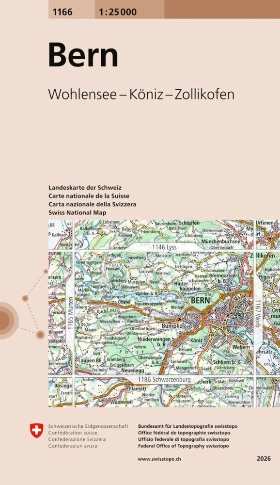 1166 Bern (Bundesamt Für Landestopografie Swisstopo)