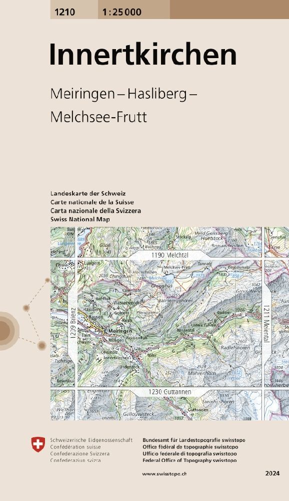 1210 Innertkirchen (Bundesamt Für Landestopografie Swisstopo)