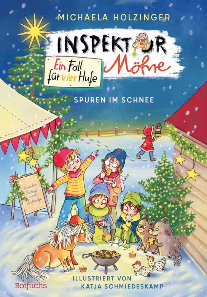 Inspektor Möhre - Ein Fall für vier Hufe: Spuren im Schnee (Michaela Holzinger)