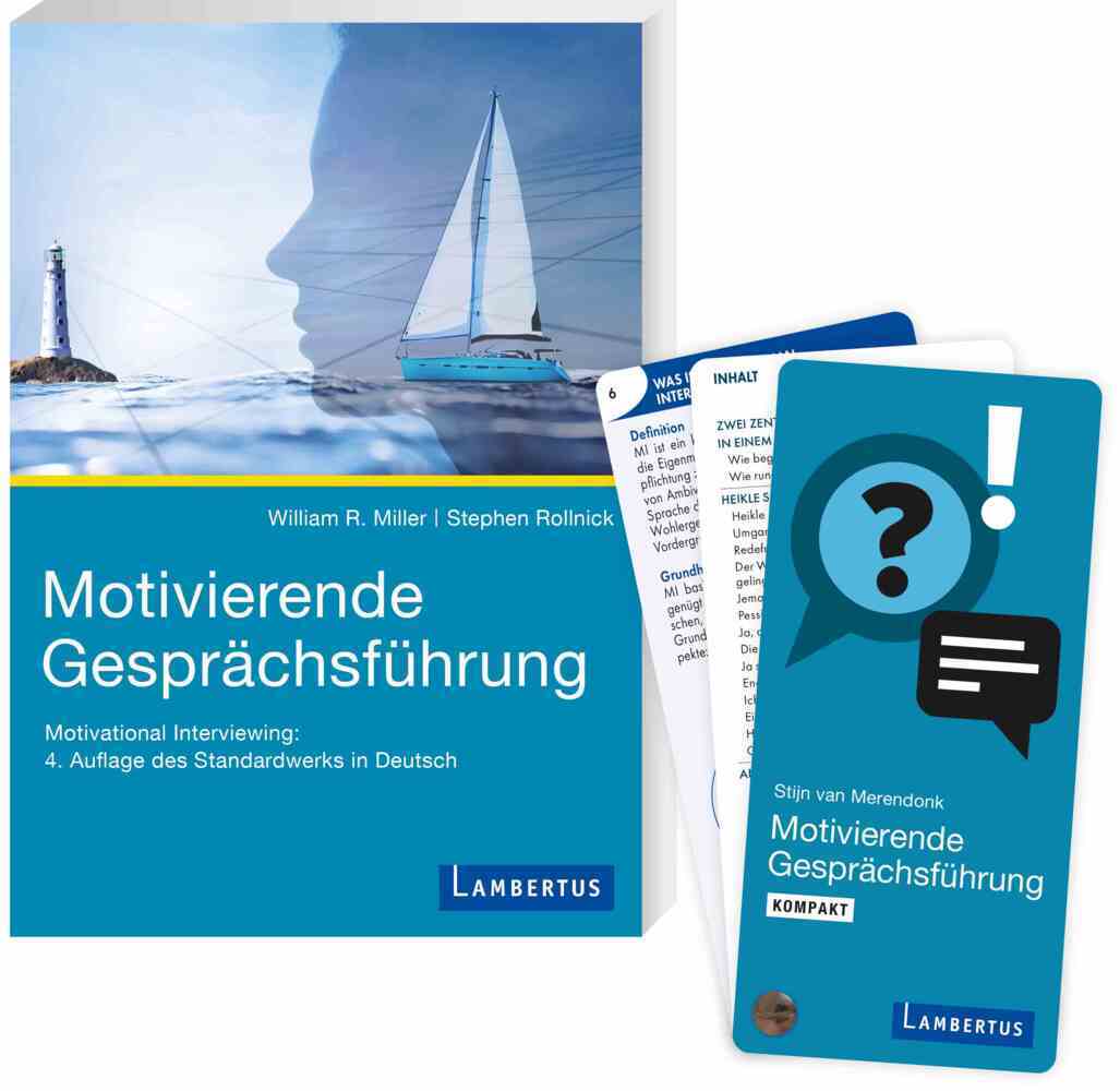 Motivierende Gesprächsführung - Set mit Buch und Kartenfächer (Stijn Van Merendonk)
