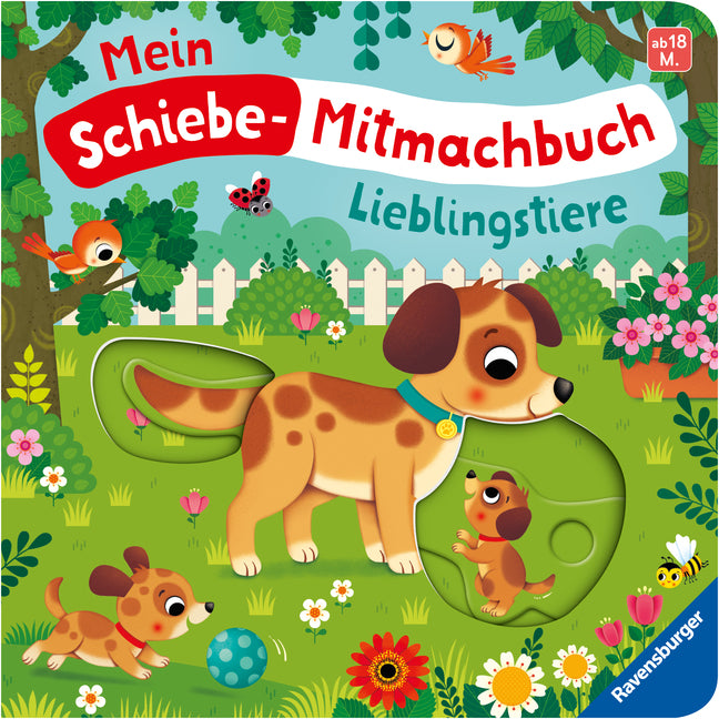 Mein Schiebe-Mitmachbuch - Lieblingstiere (Bernd Penners)