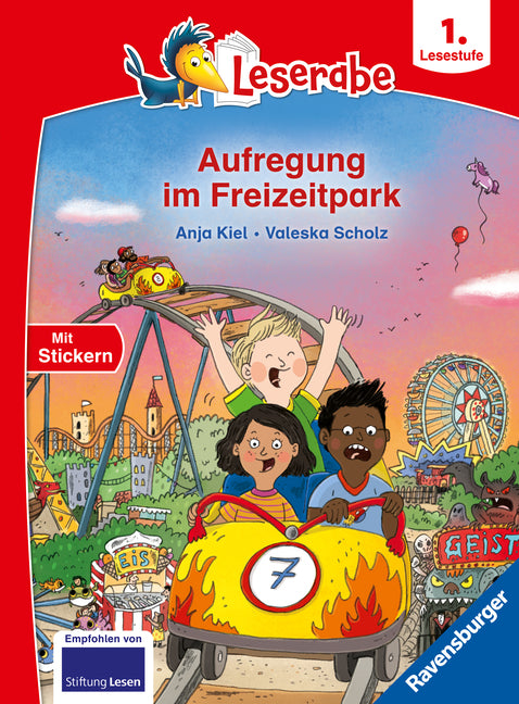 Leserabe 1. Lesestufe - Aufregung im Freizeitpark (Anja Kiel)