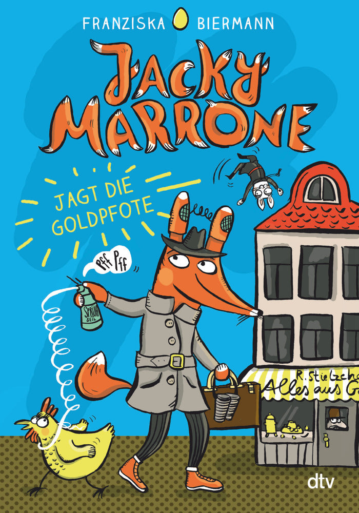 Jacky Marrone jagt die Goldpfote (Franziska Biermann)