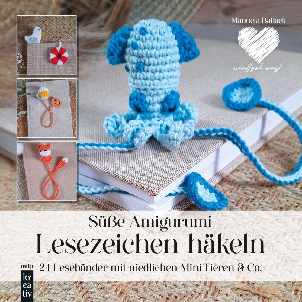 Amigurumi-Lesezeichen häkeln (Manuela Ballack)