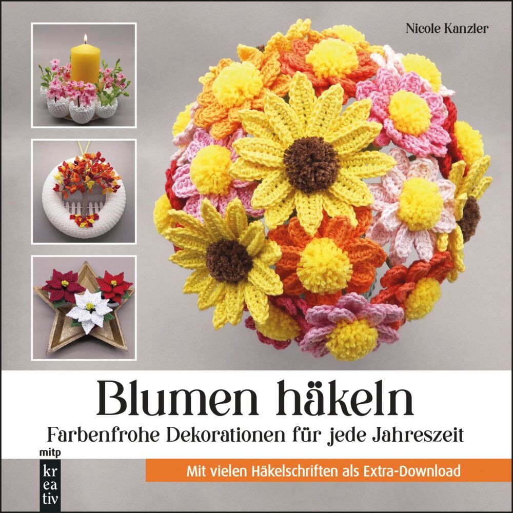 Blumen häkeln (Nicole Kanzler)