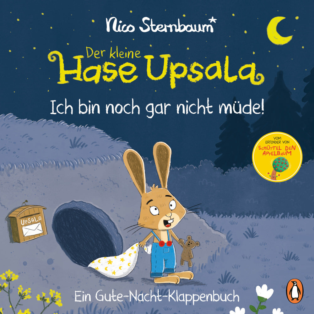 Der kleine Hase Upsala - Ich bin noch gar nicht müde - Ein Gute-Nacht-Klappenbuch (Nico Sternbaum)