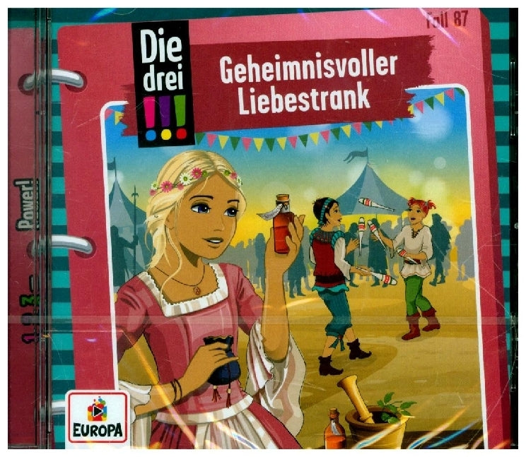 Die drei !!! 87: Geheimnisvoller Liebestrank, 1 Audio-CD (Ann-Katrin Heger)