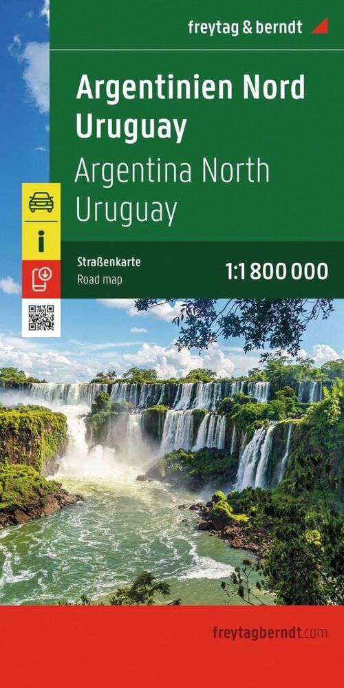 freytag & berndt Straßenkarte Argentinien Nord - Uruguay 1:1, 8 Mio.