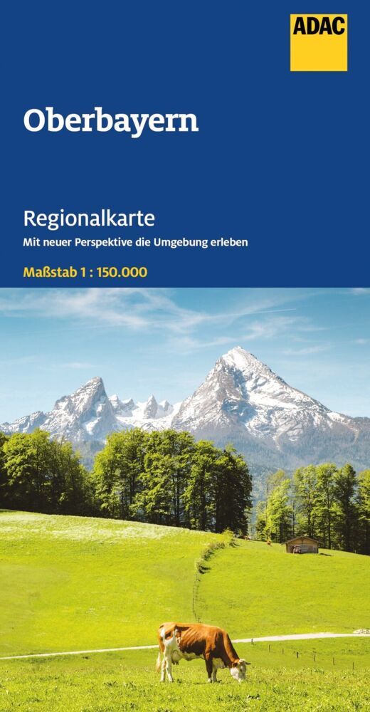 ADAC Regionalkarte 16 Oberbayern 1:150.000