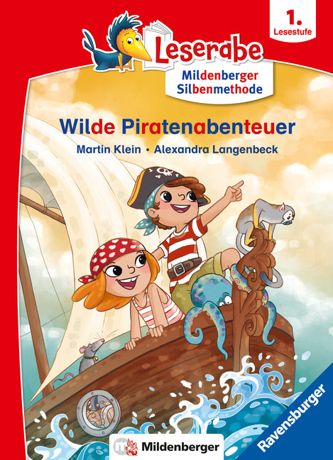 Leserabe mit Mildenberger Silbenmethode - Wilde Piratenabenteuer (Martin Klein)