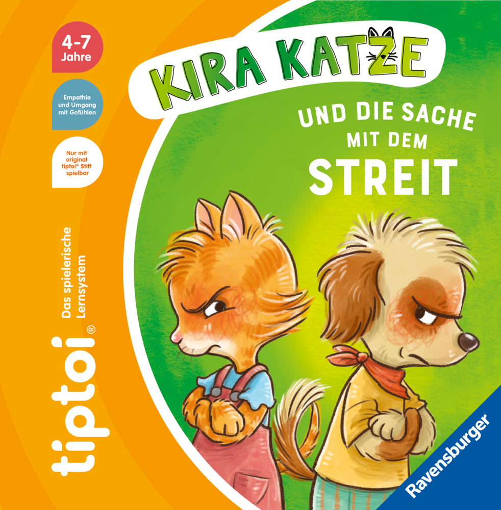 tiptoi® Bildergeschichten über den Umgang mit Gefühlen - Kira Katze und die Sache mit dem Streit (Anja Kiel)