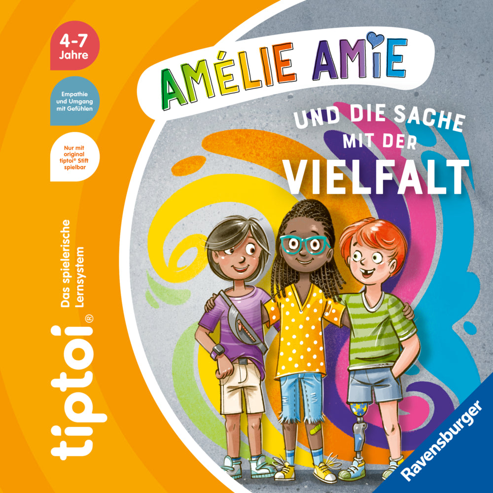tiptoi® Bildergeschichten über den Umgang mit Gefühlen - Amélie Amie und die Sache mit der Vielfalt (Cee Neudert)